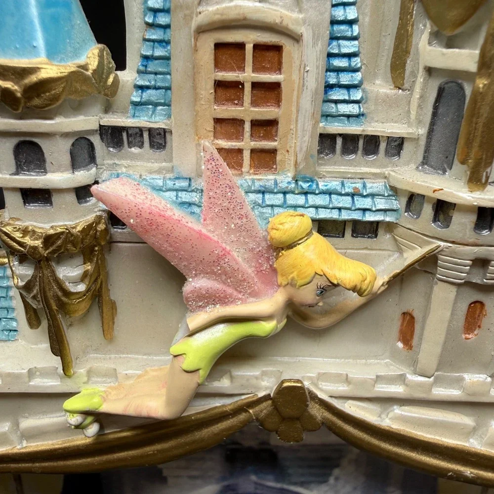 Walt Disney World Cinderella Castle Tinker Bell 4x6 Photo Frame 3D *See notes - Picture 5 of 6